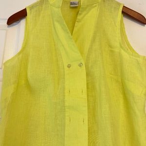 Delicate linen/cotton top